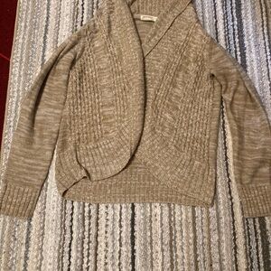 Faded Glory Women's Tan Cardigan Sweater